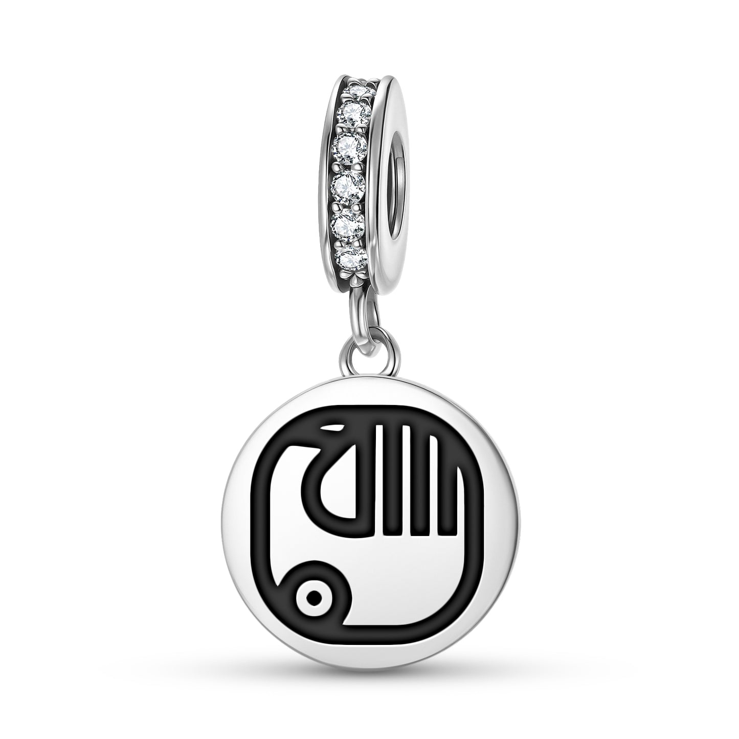 Manik Mayan Symbols Pendant Dangle Charm