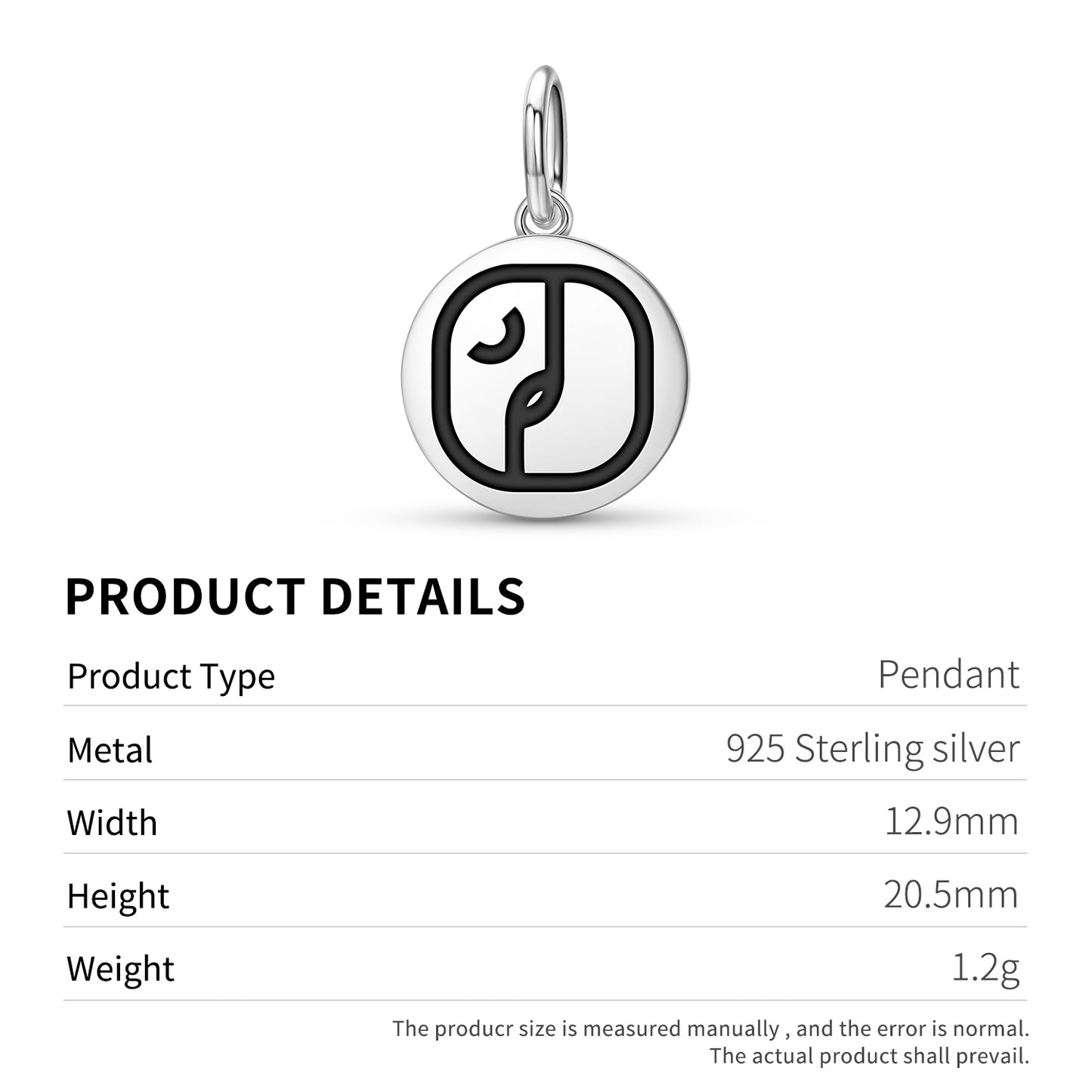 Kimi Mayan Symbols Pendant Dangle Charm