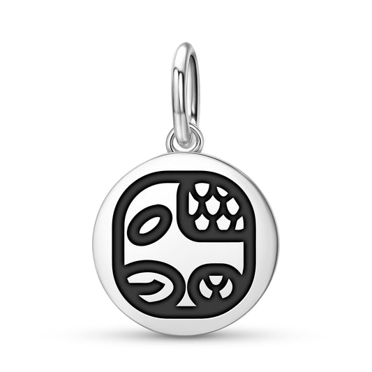 Chiccan Mayan Symbols Pendant Dangle Charm