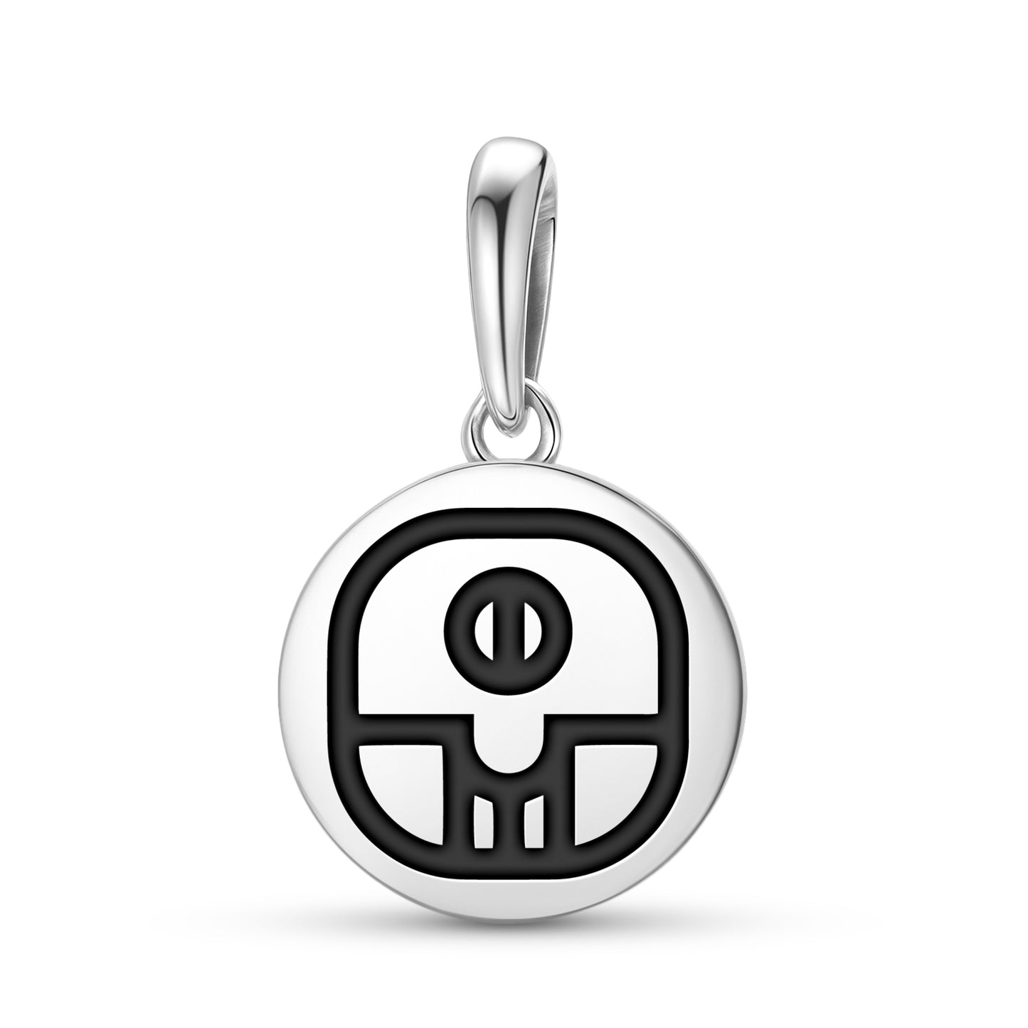 Kan Mayan Symbols Pendant Dangle Charm
