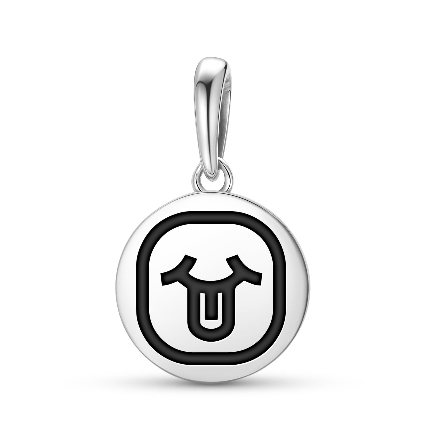 Ik Mayan Symbols Pendant Dangle Charm