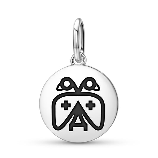 The Hawk Mapuche Symbols Pendant Dangle Charm