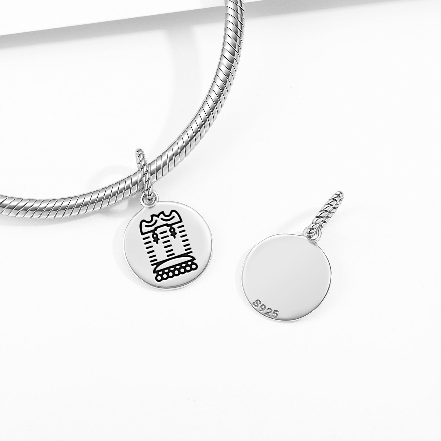 Trapelacucha Mapuche Symbols Pendant Dangle Charm