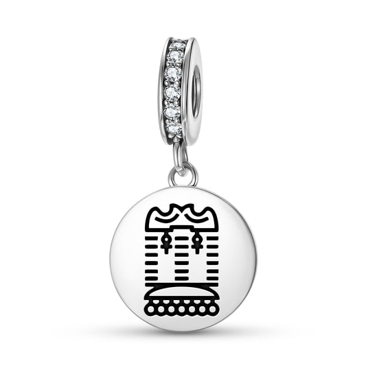 Trapelacucha Mapuche Symbols Pendant Dangle Charm