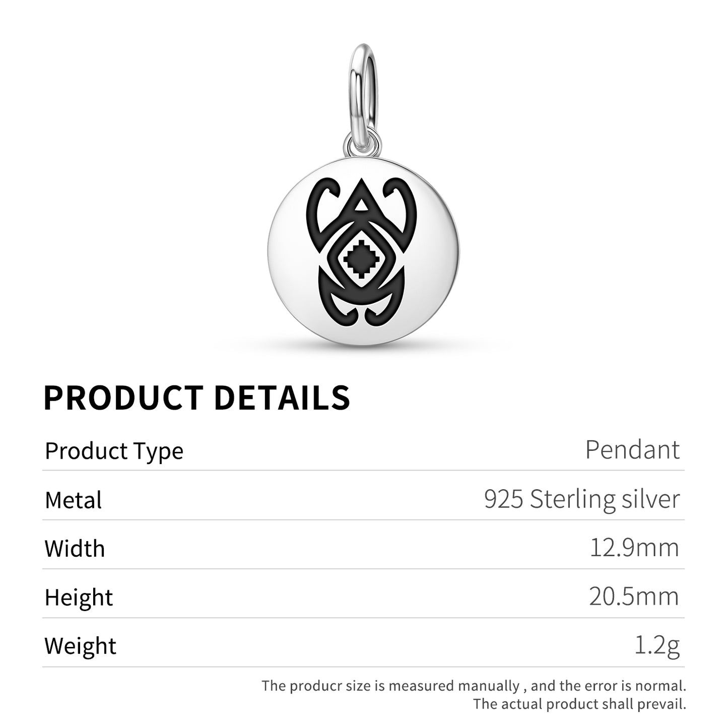 Toad – Sapo Mapuche Symbols Pendant Dangle Charm