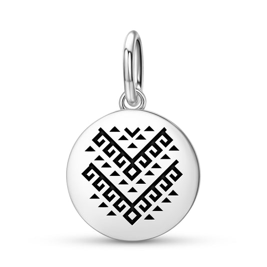 Külpuwe Ñimin Mapuche Symbols Pendant Dangle Charm