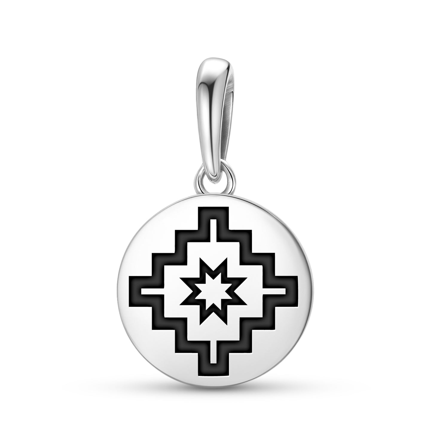 Bandera de Leftraru Mapuche Symbols Pendant Dangle Charm