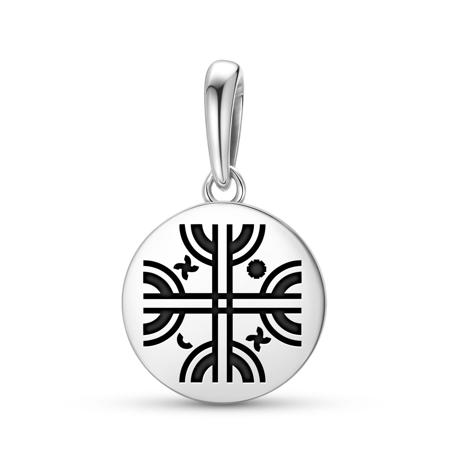 Wiñoy Tripantu Mapuche Symbols Pendant Dangle Charm