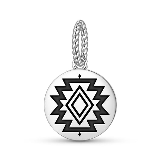 Wangulén Mapuche Symbols Pendant Dangle Charm