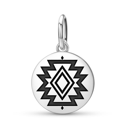 Wangulén Mapuche Symbols Pendant Dangle Charm