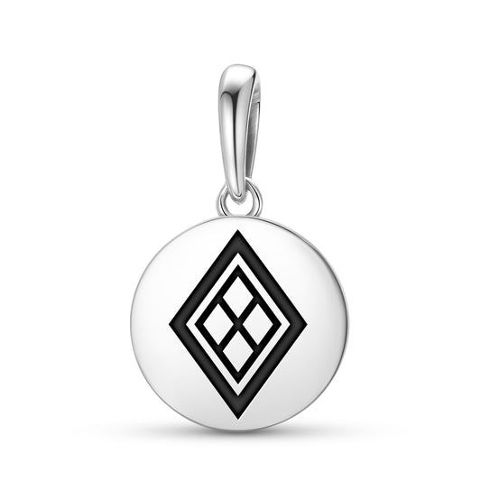 Wenumapo Mapuche Symbols Pendant Dangle Charm