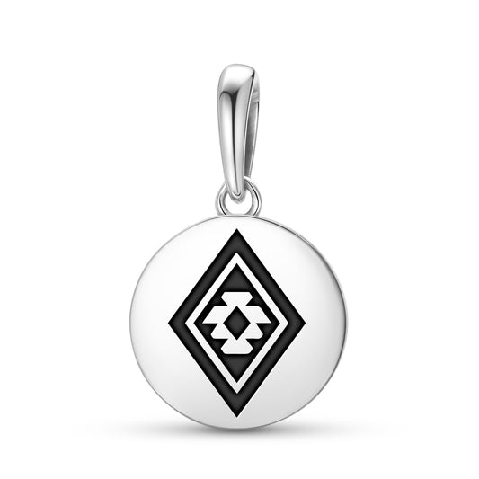 Anümka Mapuche Symbols Pendant Dangle Charm