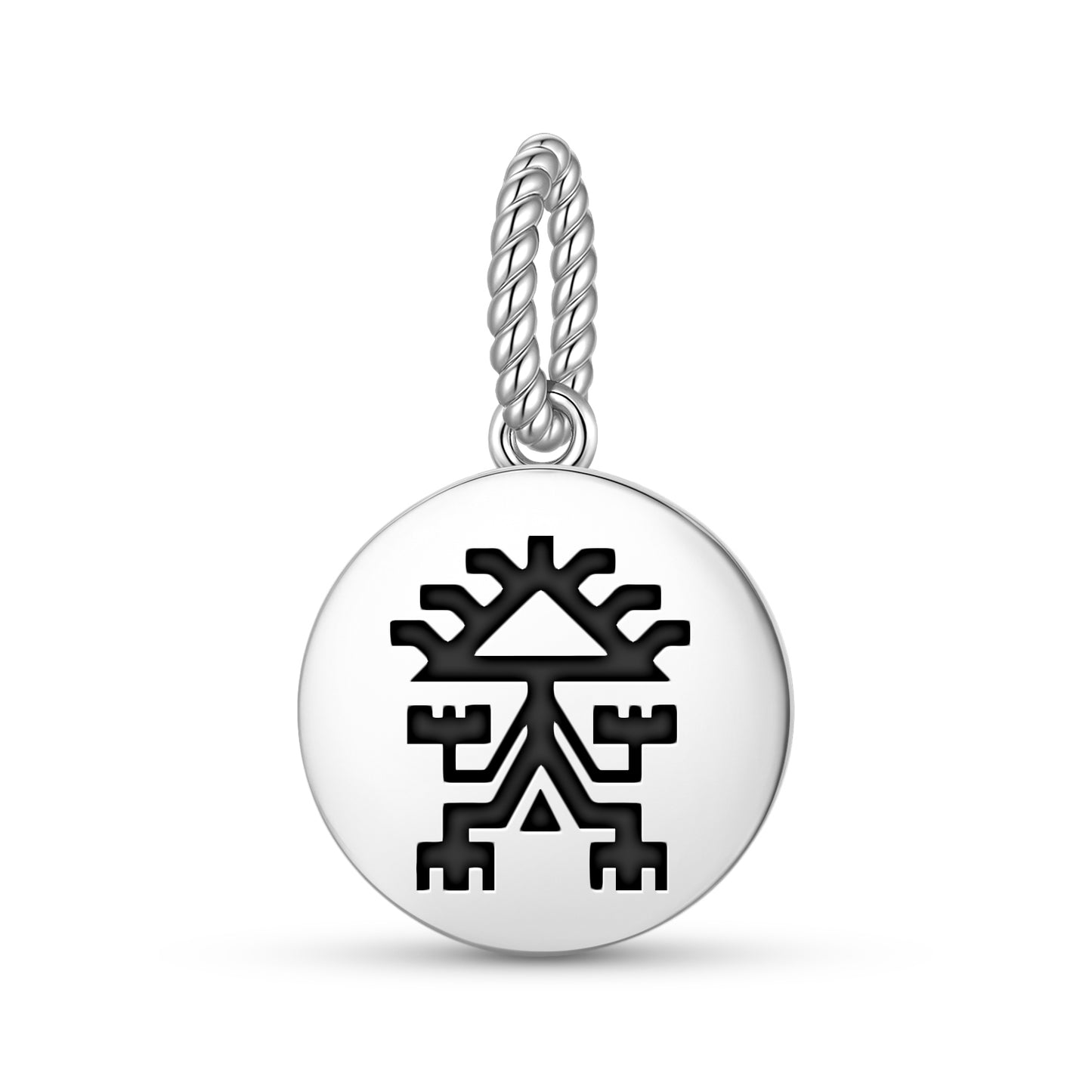 Lukutuwe Mapuche Symbols Pendant Dangle Charm