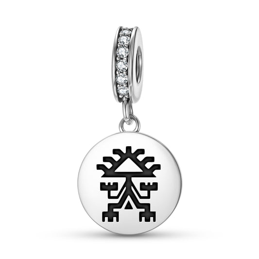 Lukutuwe Mapuche Symbols Pendant Dangle Charm