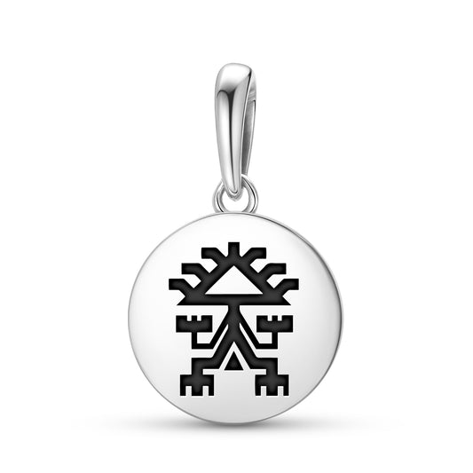 Lukutuwe Mapuche Symbols Pendant Dangle Charm