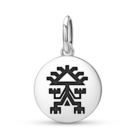 Lukutuwe Mapuche Symbols Pendant Dangle Charm