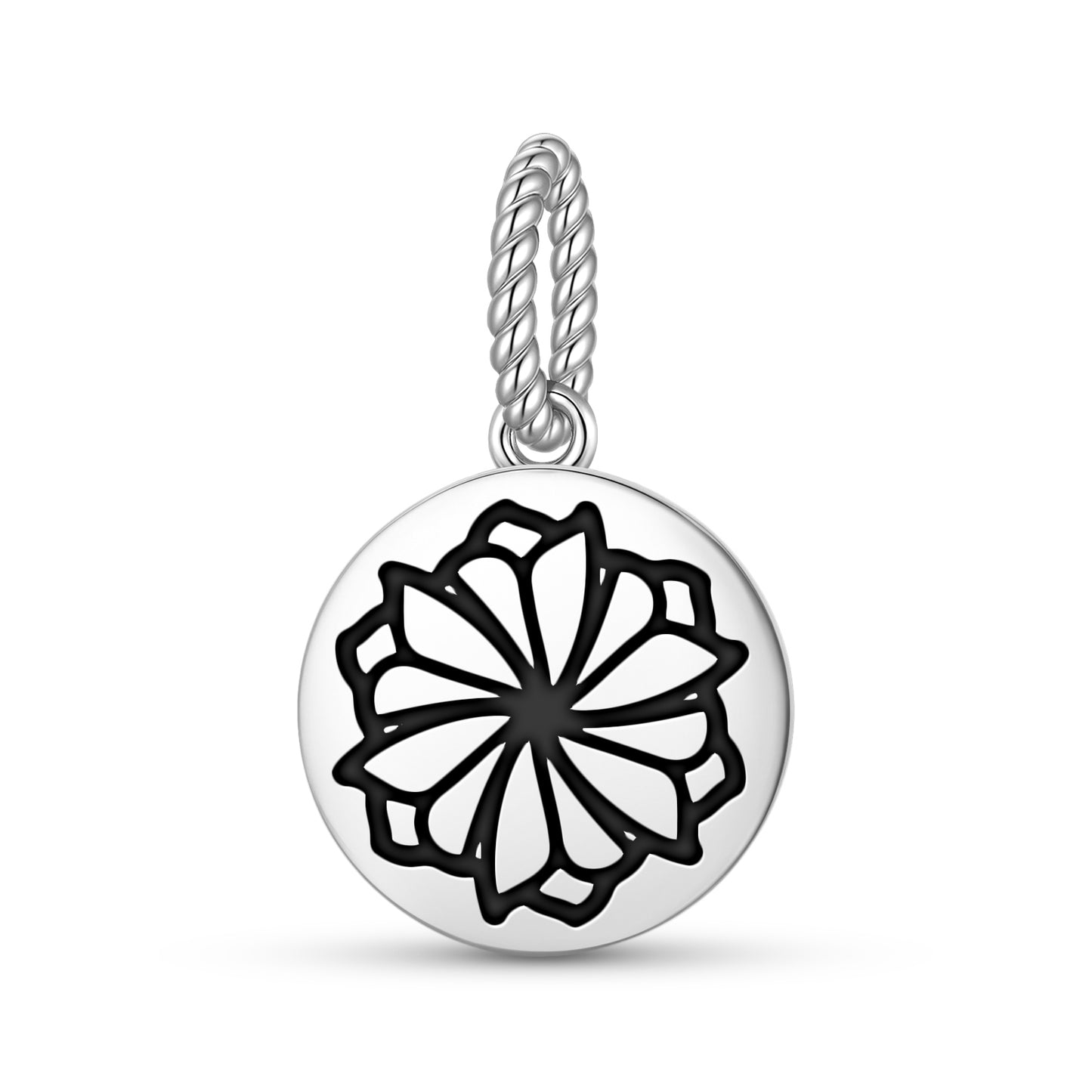 Cornflower Flowers Symbols Pendant Dangle Charm