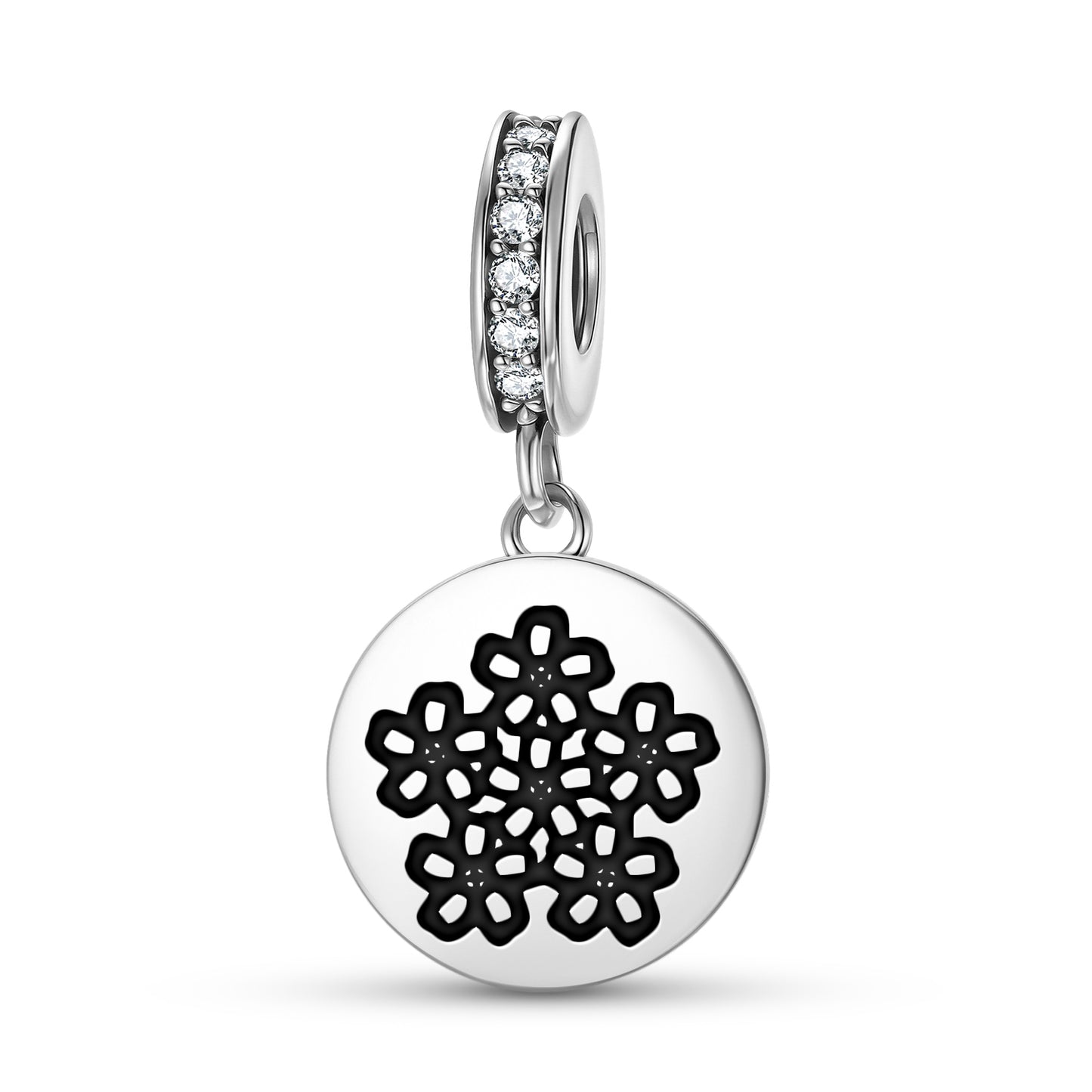 Verbena Flowers Symbols Pendant Dangle Charm