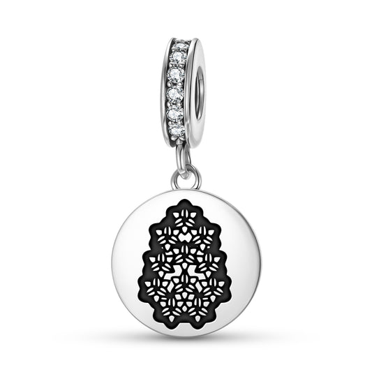 Hyacinth Flowers Symbols Pendant Dangle Charm