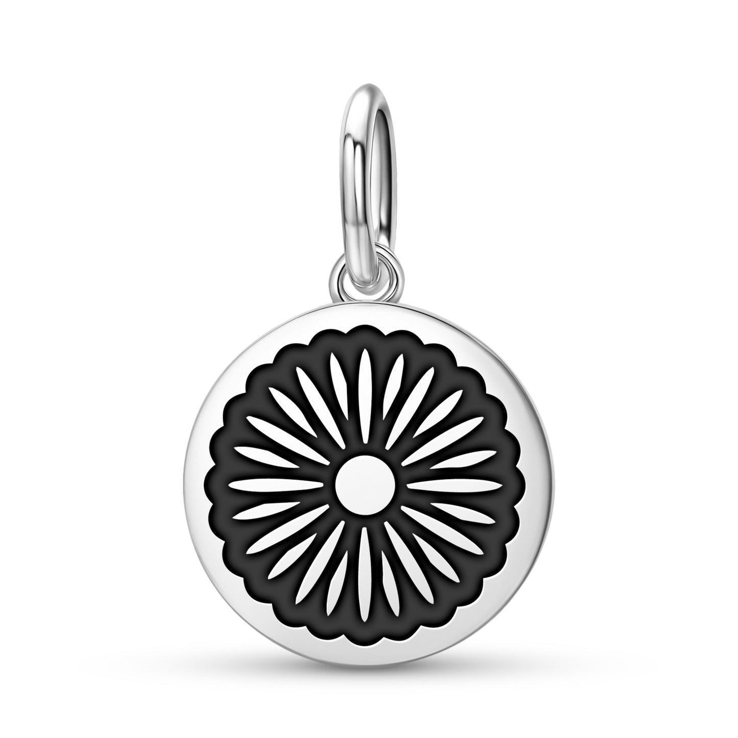 Chamomile Flowers Symbols Pendant Dangle Charm
