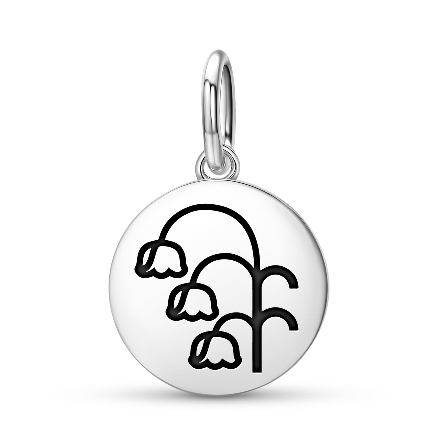 Lily of the Valley Flowers Symbols Pendant Dangle Charm
