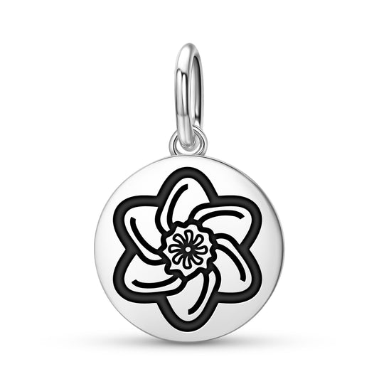 Daffodil Flowers Symbols Pendant Dangle Charm