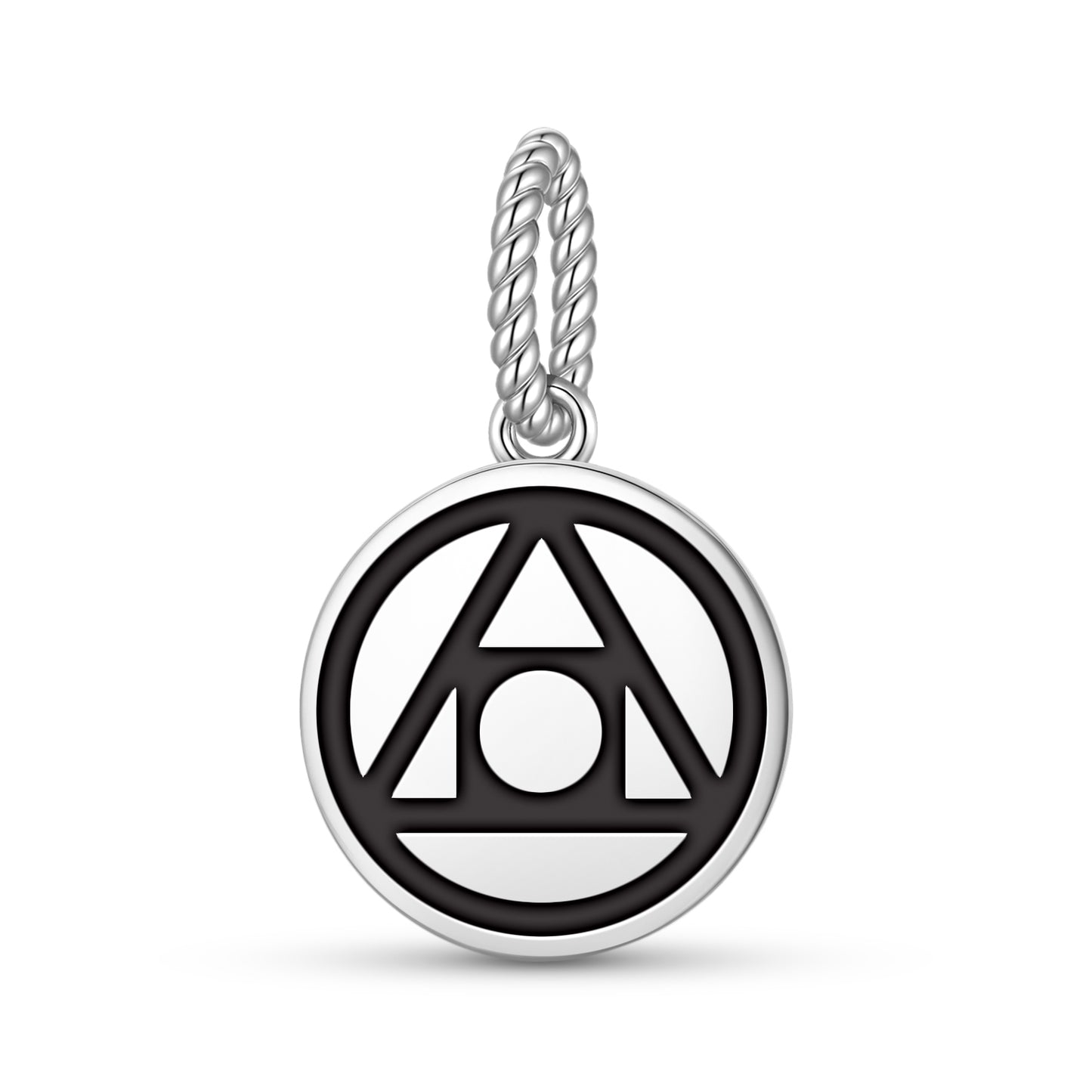Philosopher's Stone Alchemy Symbols Pendant Dangle Charm