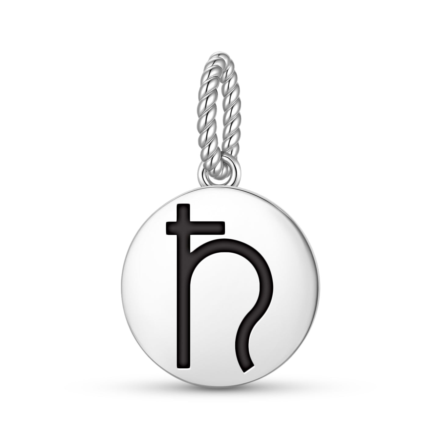 Lead Alchemy Symbols Pendant Dangle Charm