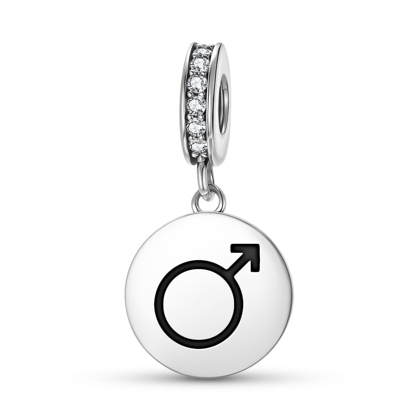 Iron Alchemy Symbols Pendant Dangle Charm
