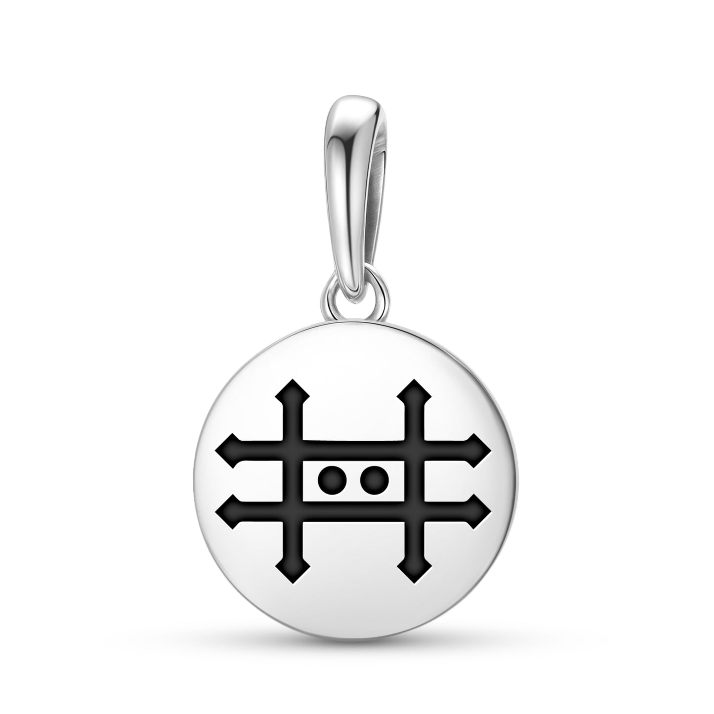 Zinc Alchemy Symbols Pendant Dangle Charm
