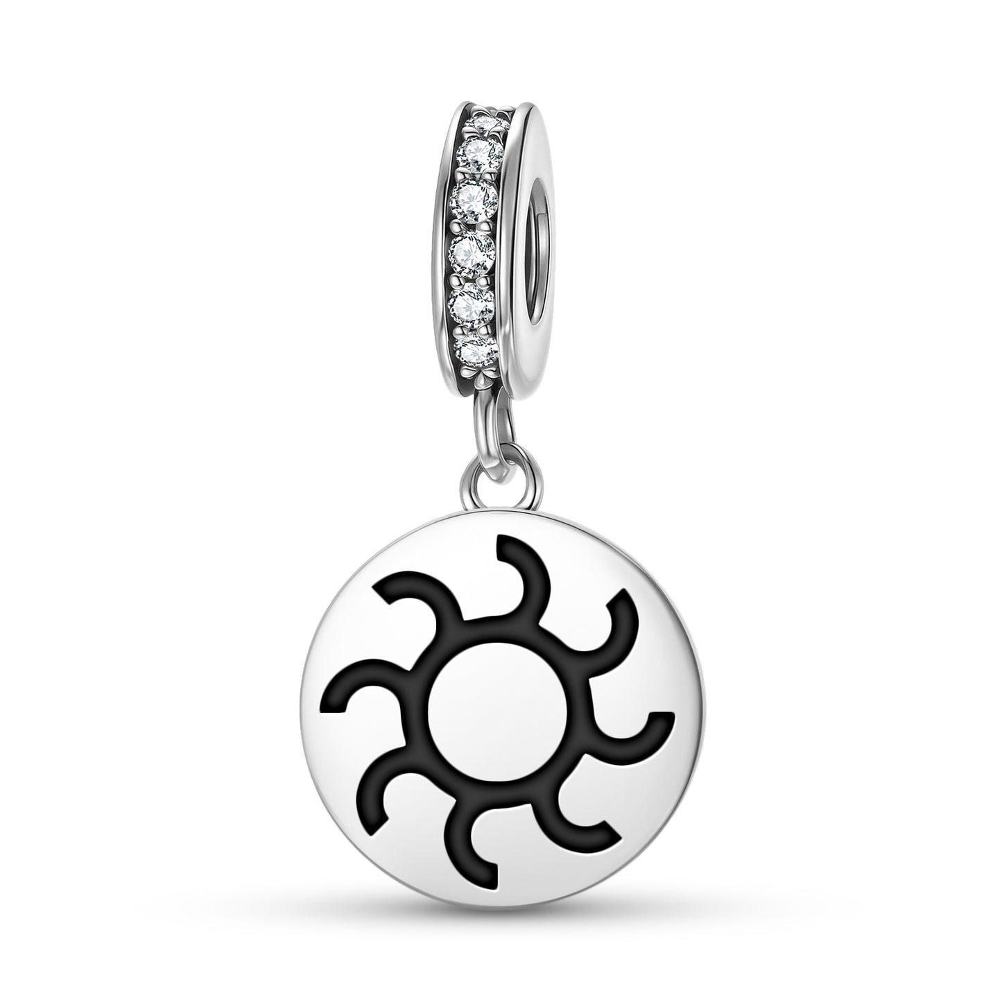 Gold Alchemy Symbols Pendant Dangle Charm