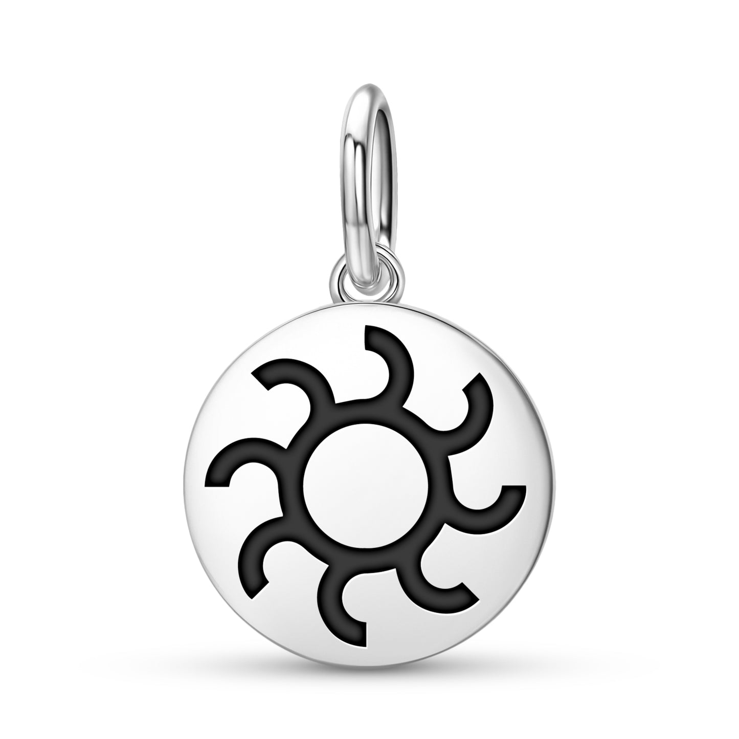 Gold Alchemy Symbols Pendant Dangle Charm