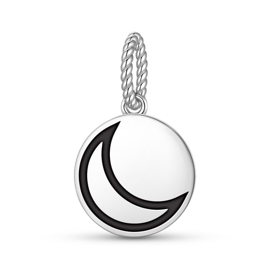 Silver Alchemy Symbols Pendant Dangle Charm