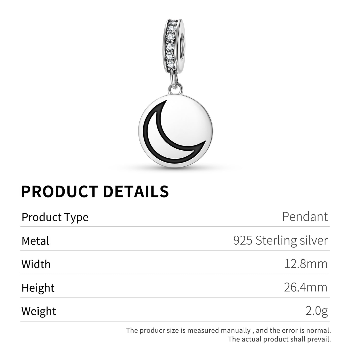 Silver Alchemy Symbols Pendant Dangle Charm