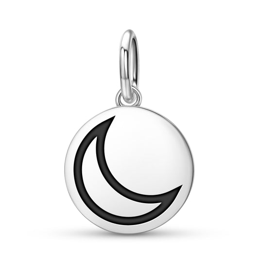 Silver Alchemy Symbols Pendant Dangle Charm