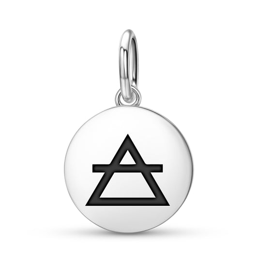 Air Alchemy Symbols Pendant Dangle Charm