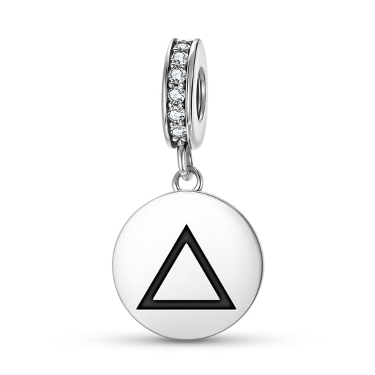 Fire Alchemy Symbols Pendant Dangle Charm