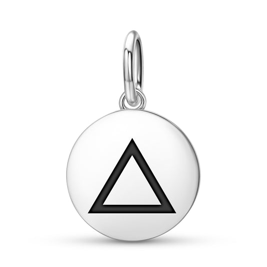 Fire Alchemy Symbols Pendant Dangle Charm