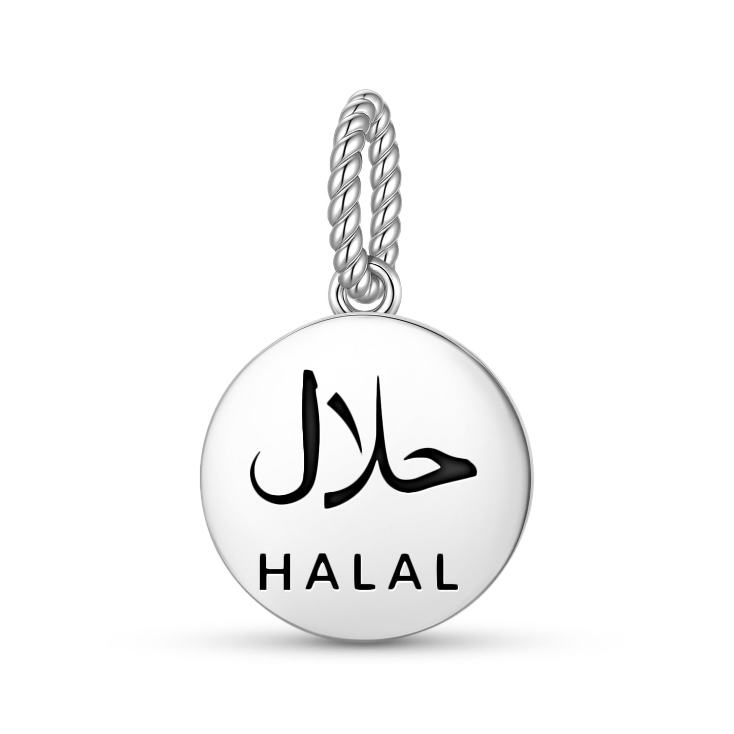 Halal Islam Symbols Pendant Dangle Charm