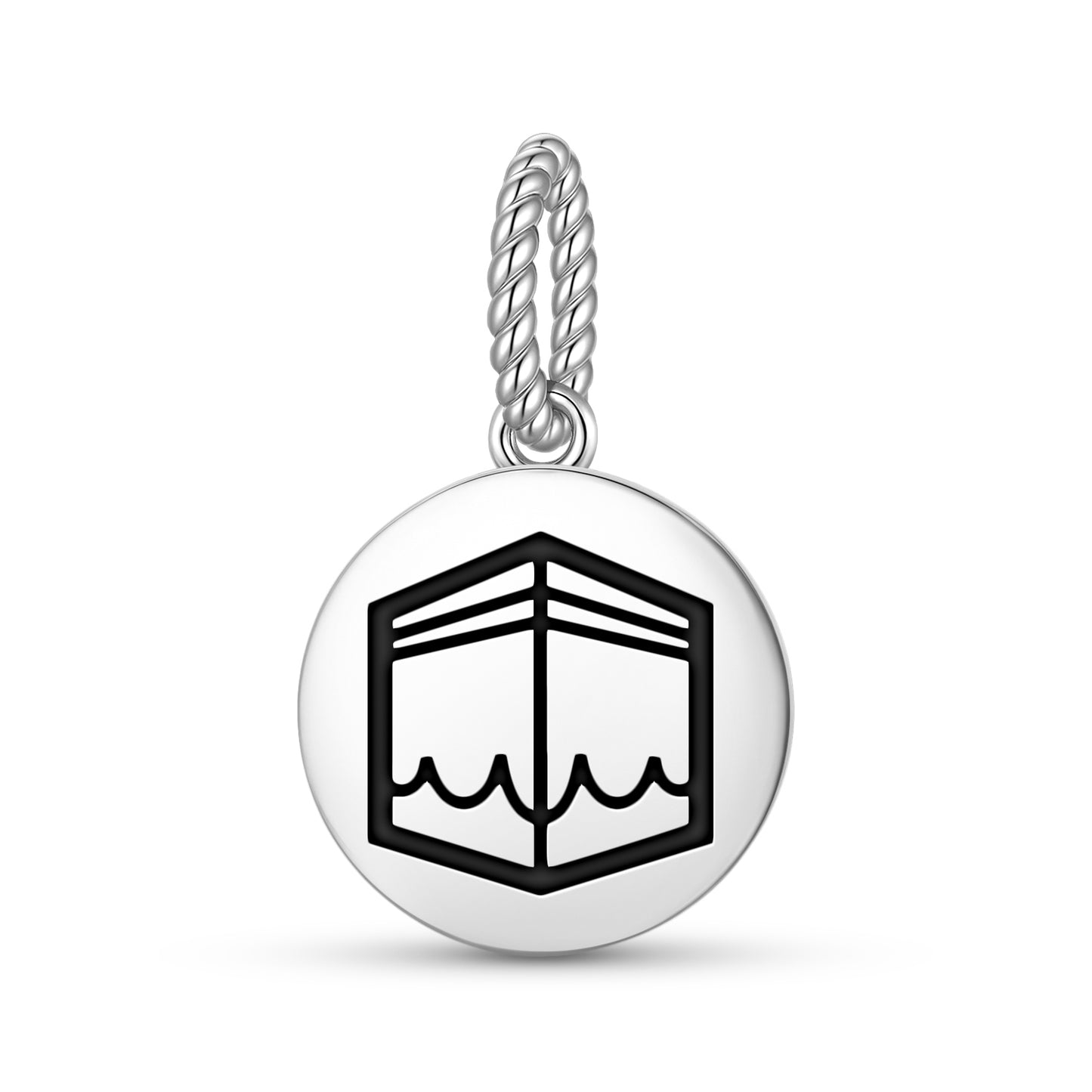 Kaaba Mecca Islam Symbols Pendant Dangle Charm