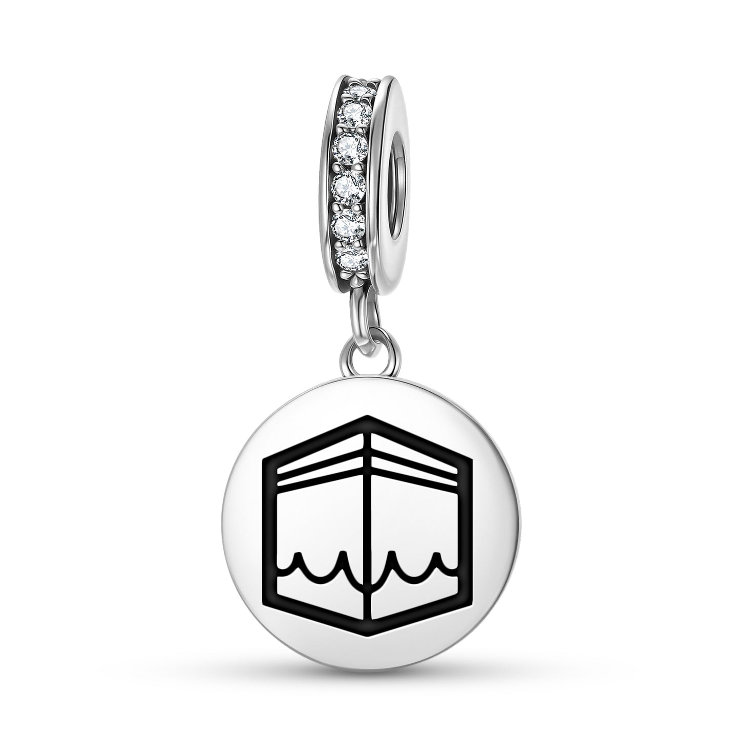 Kaaba Mecca Islam Symbols Pendant Dangle Charm
