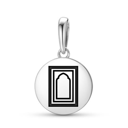 Prayer mat Islam Symbols Pendant Dangle Charm