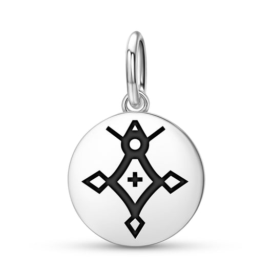 Cross of Agadez Islam Symbols Pendant Dangle Charm
