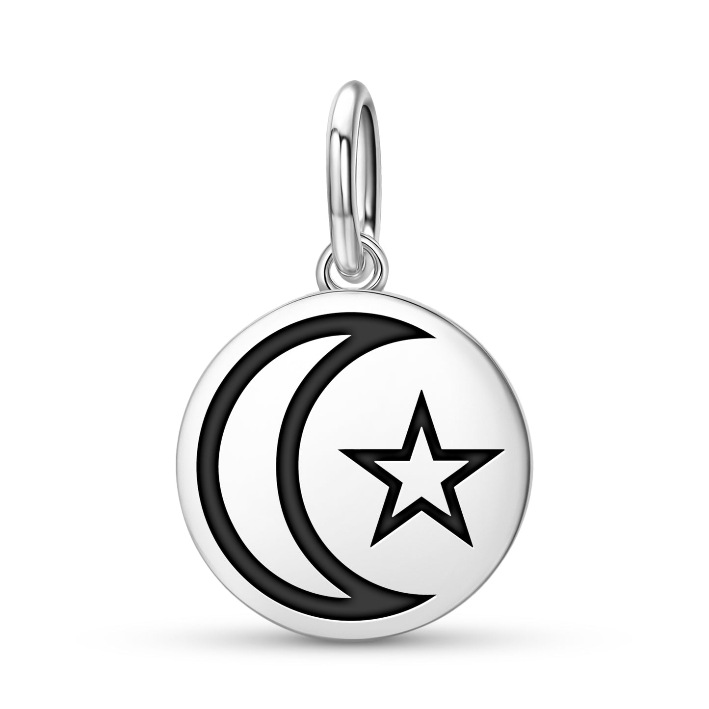 Star and crescent Islam Symbols Pendant Dangle Charm