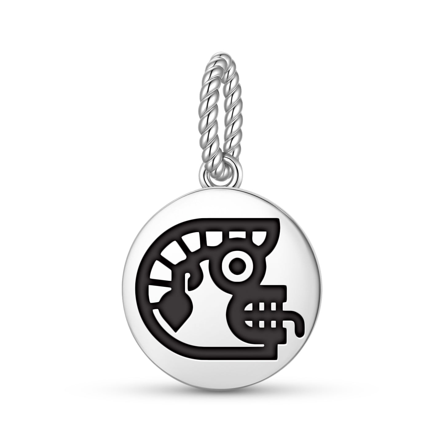 Ozomahtli Aztec Symbols Pendant Dangle Charm