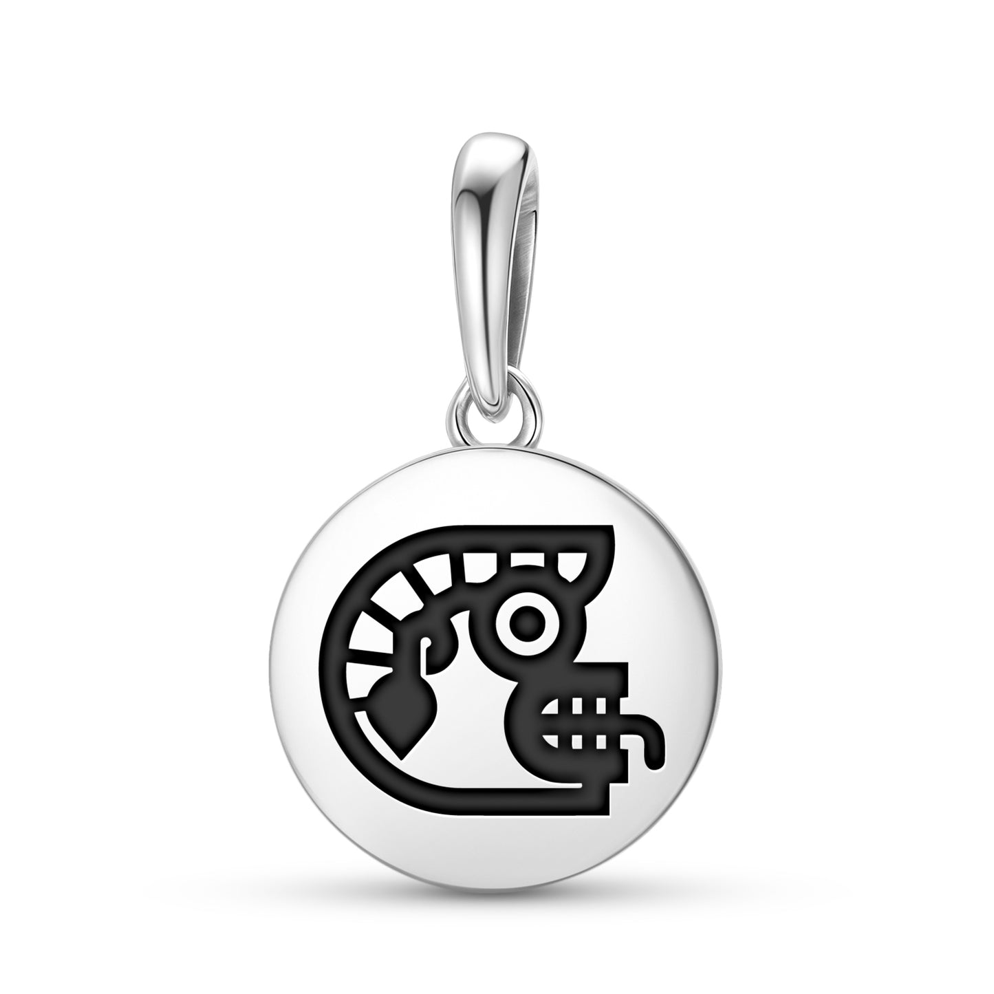 Ozomahtli Aztec Symbols Pendant Dangle Charm