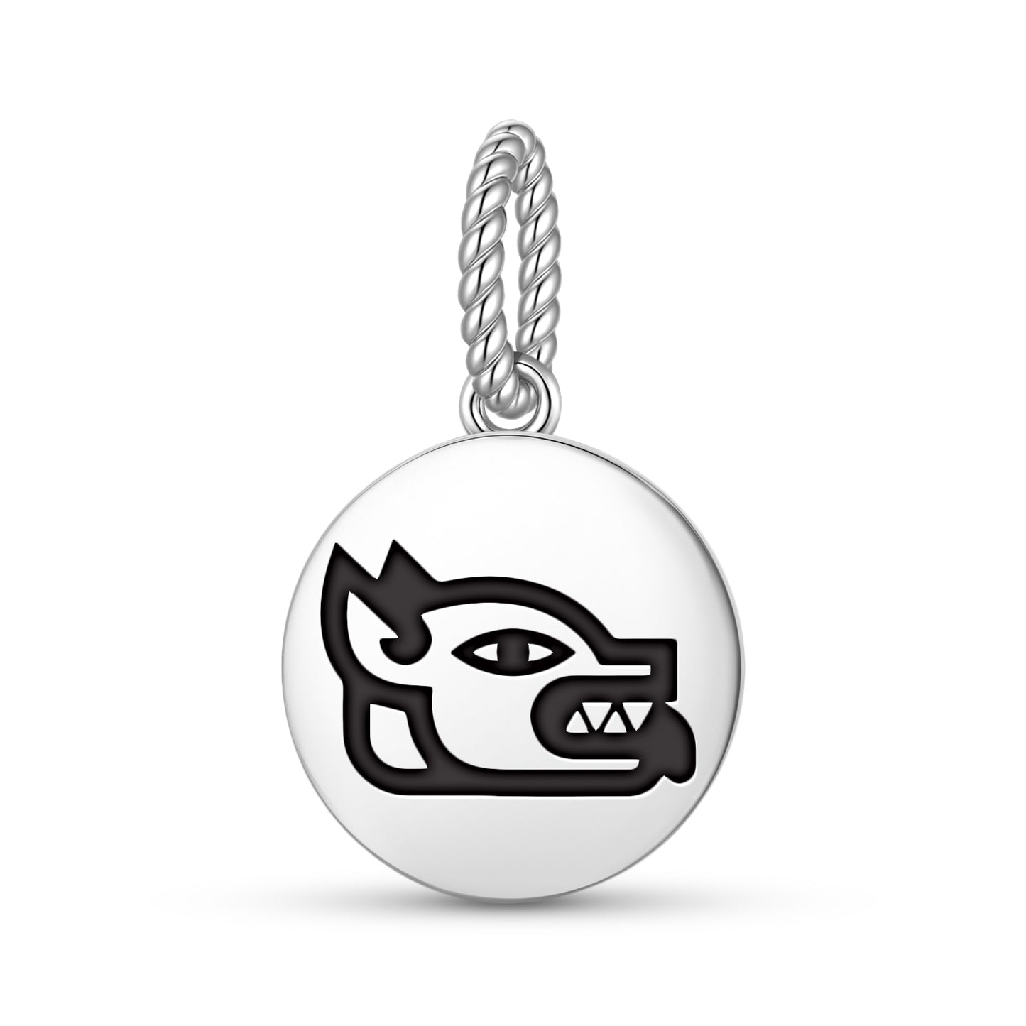 Itzcuintli Aztec Symbols Pendant Dangle Charm