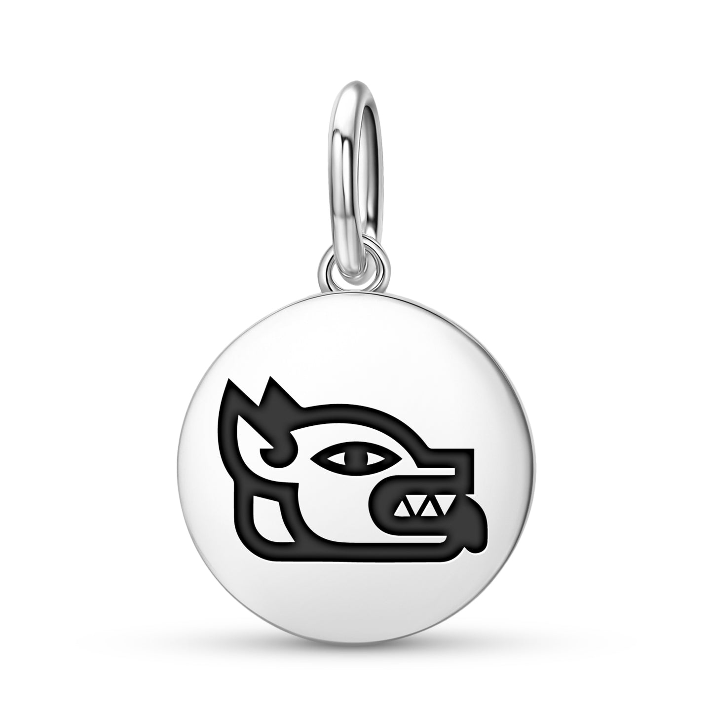 Itzcuintli Aztec Symbols Pendant Dangle Charm