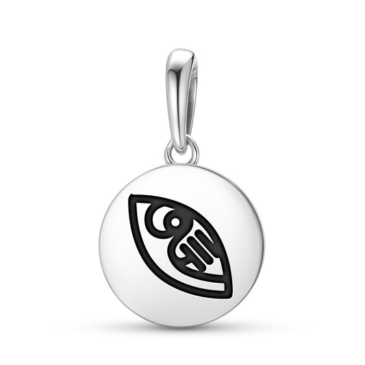 Tecpatl Aztec Symbols Pendant Dangle Charm