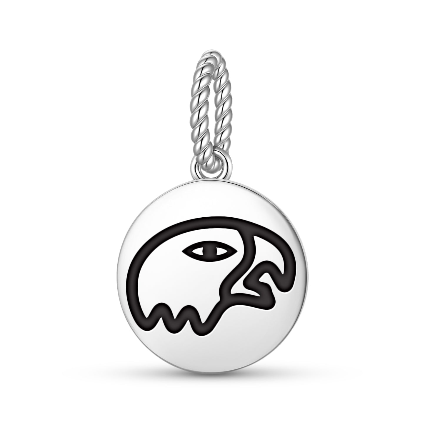 Cuauhtli Aztec Symbols Pendant Dangle Charm